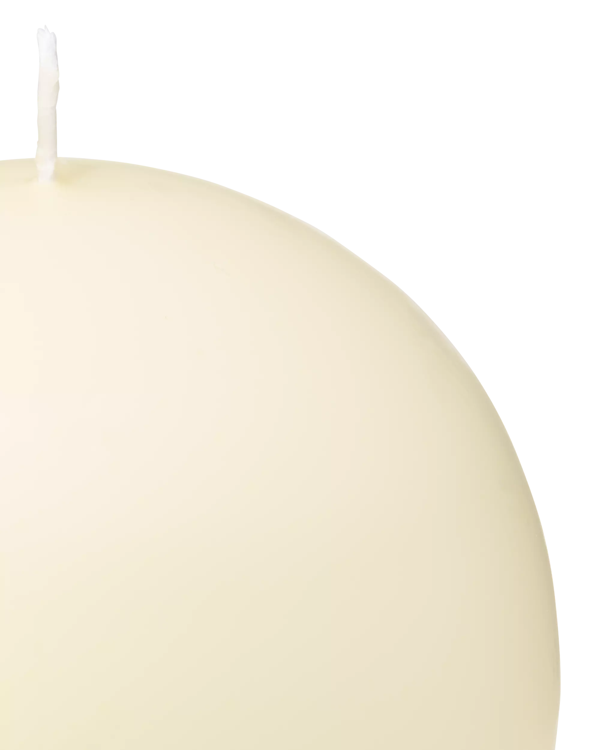 bougie boule parfumée ⌀10cm vanille