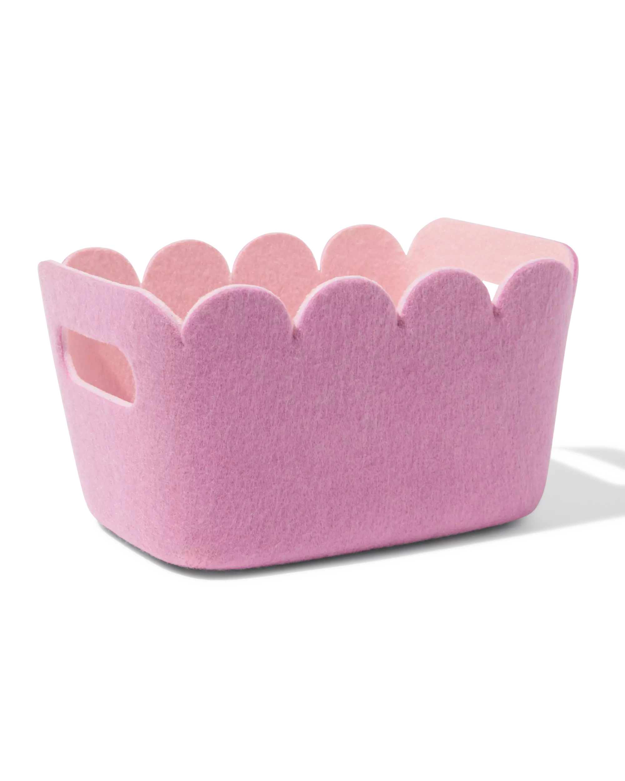 mand 20x12cm vilt paars