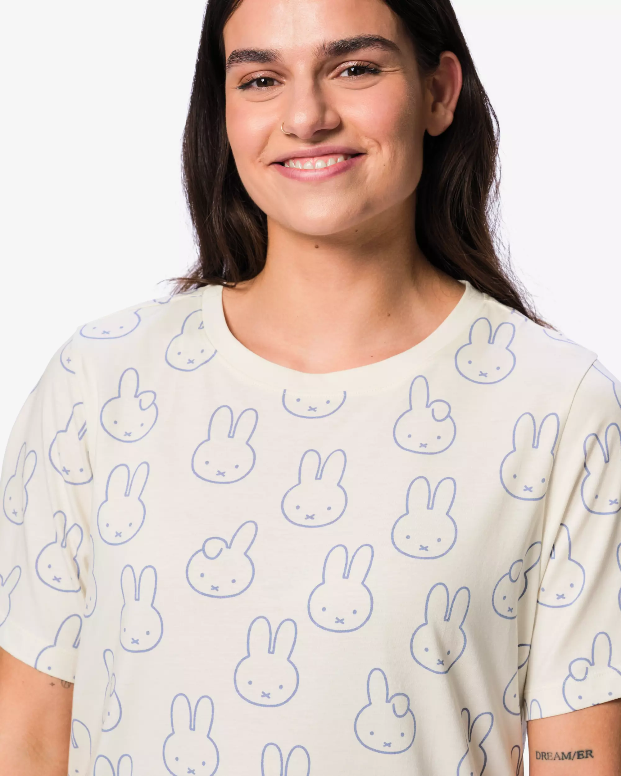 chemise de nuit femme miffy coton