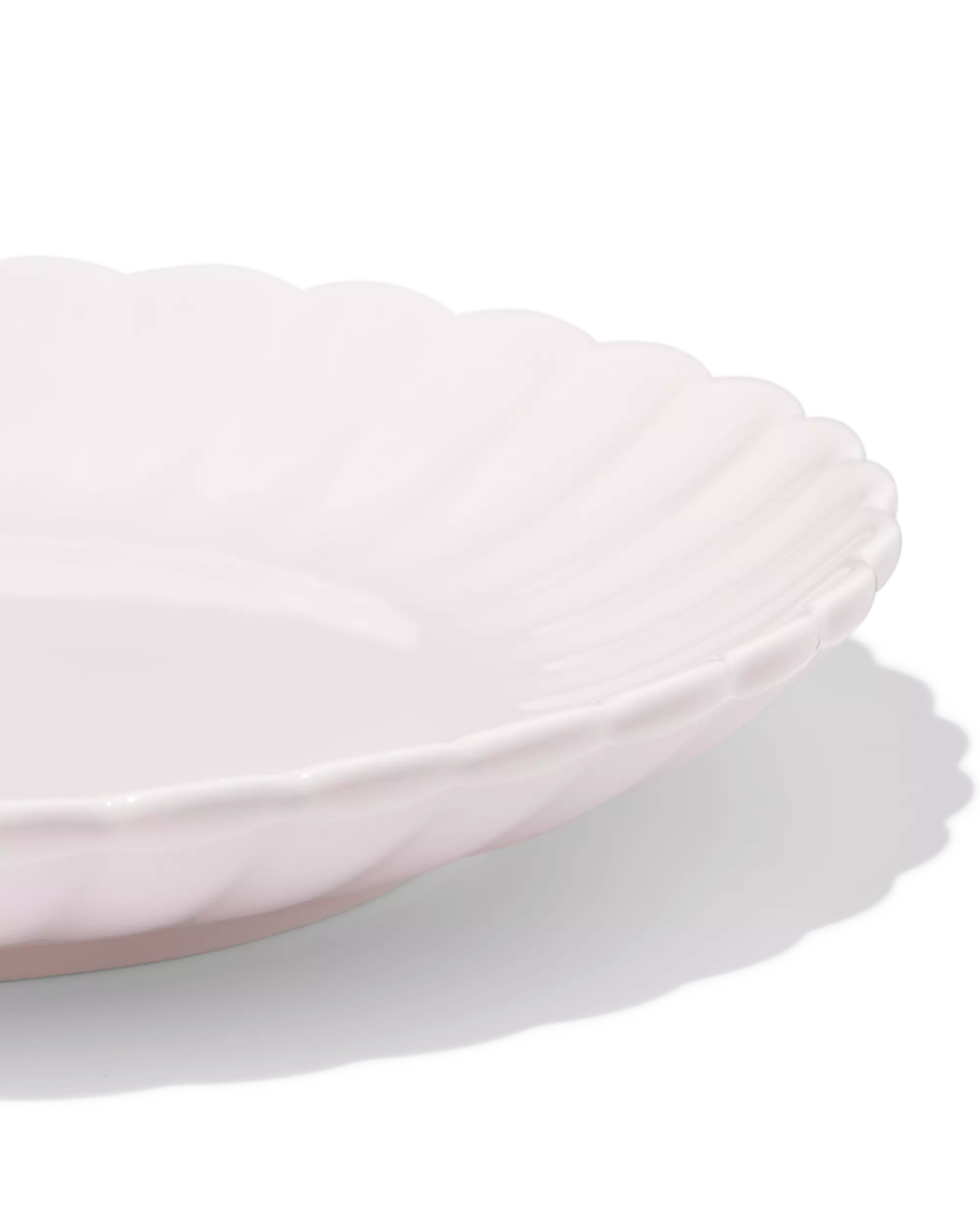 gebaksbordje Ø14cm Trend aardewerk roze bloem