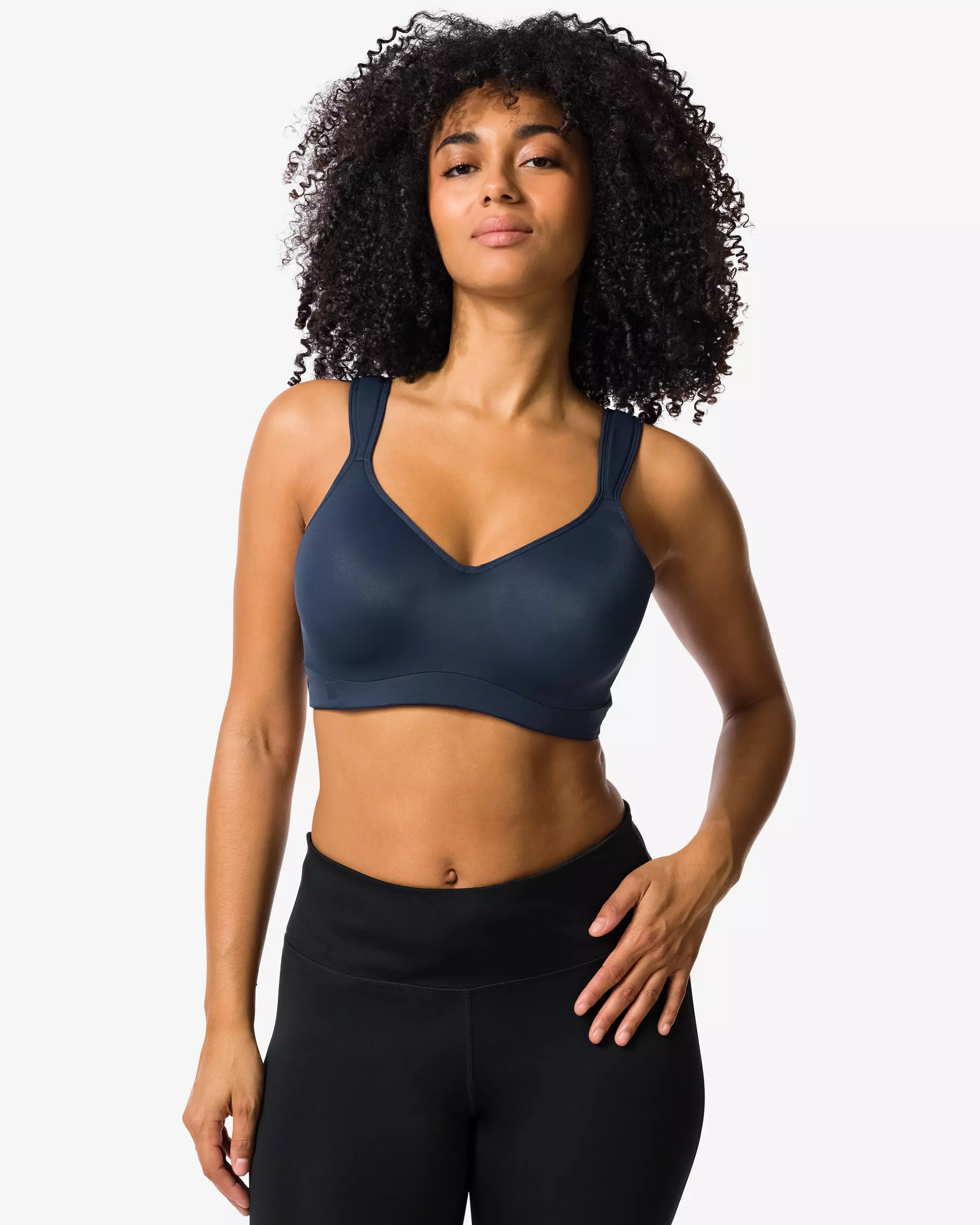 soutien-gorge de sport préformé à maintien élevé avec armatures