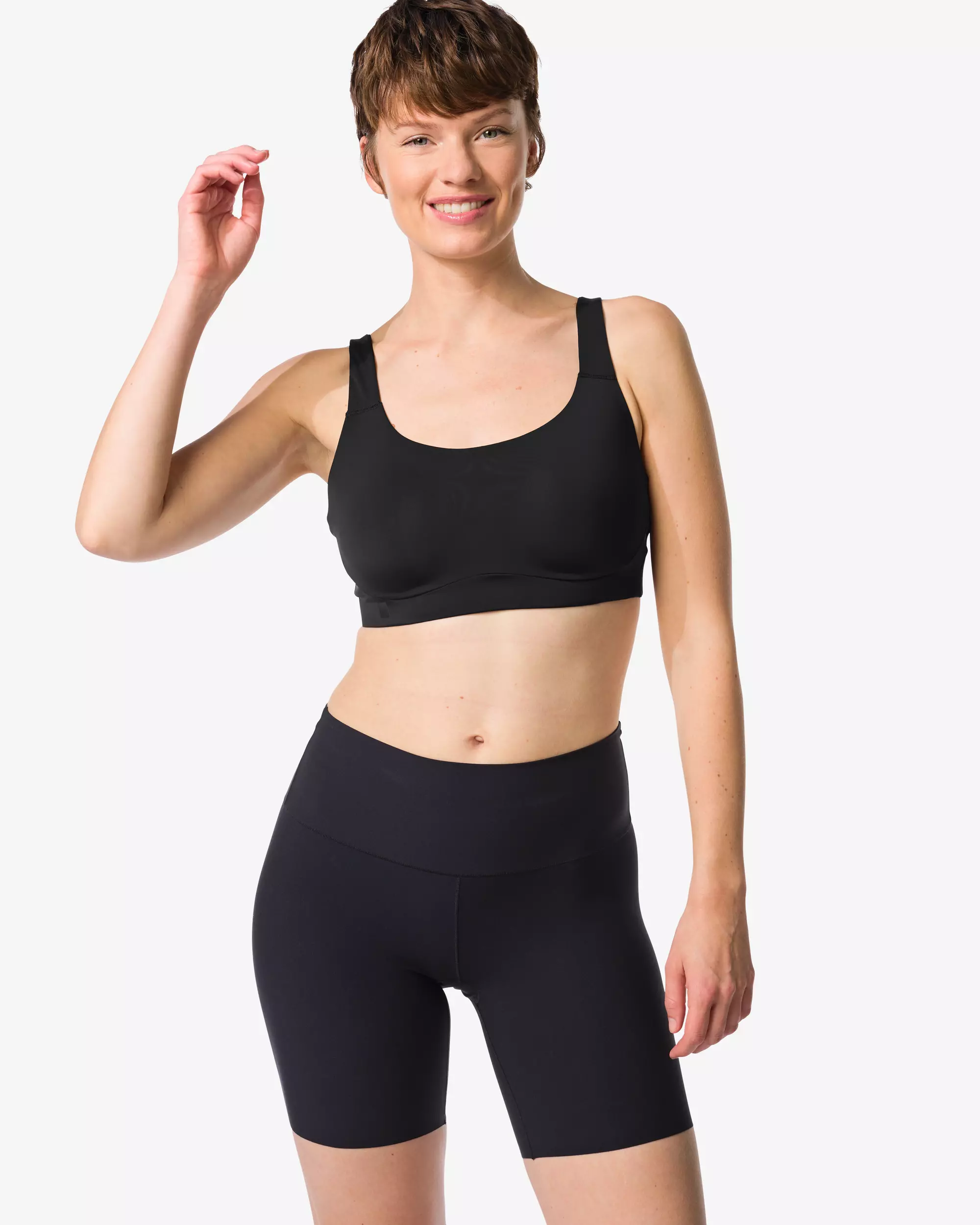 biker femme taille haute lissant