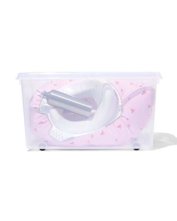 Ordnungsbox Paris, 70 Liter, transparent, 72 x 40 x 38 cm 72 x 40 x 38 - 39890002L72X40X38 - HEMA
