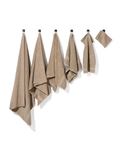 Handtuch, 60 x 110 cm, schwere Qualit&auml;t, taupe taupe Handtuch, 60 x 110 - 5210131 - HEMA