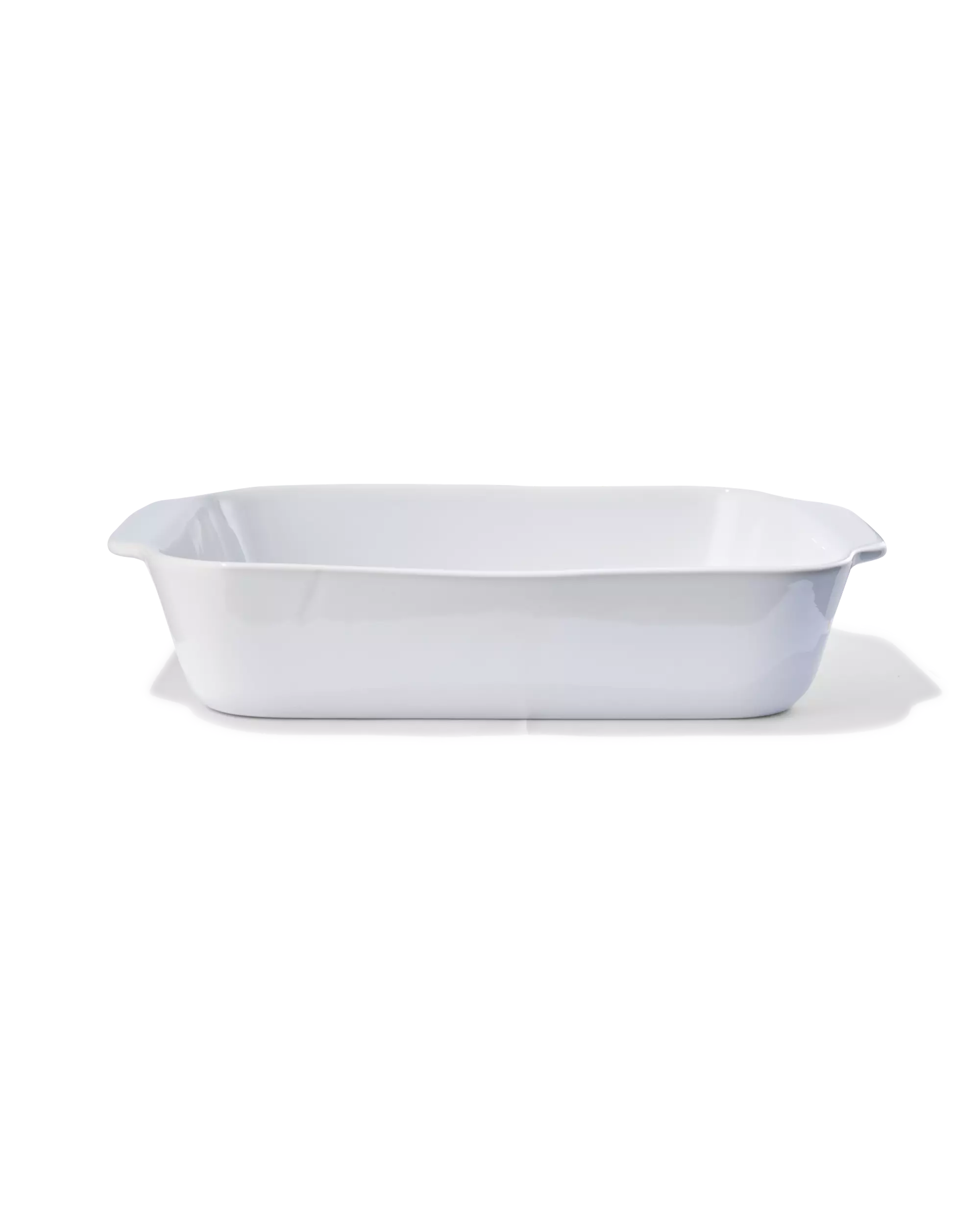 plat à four 25x36x7 blanc