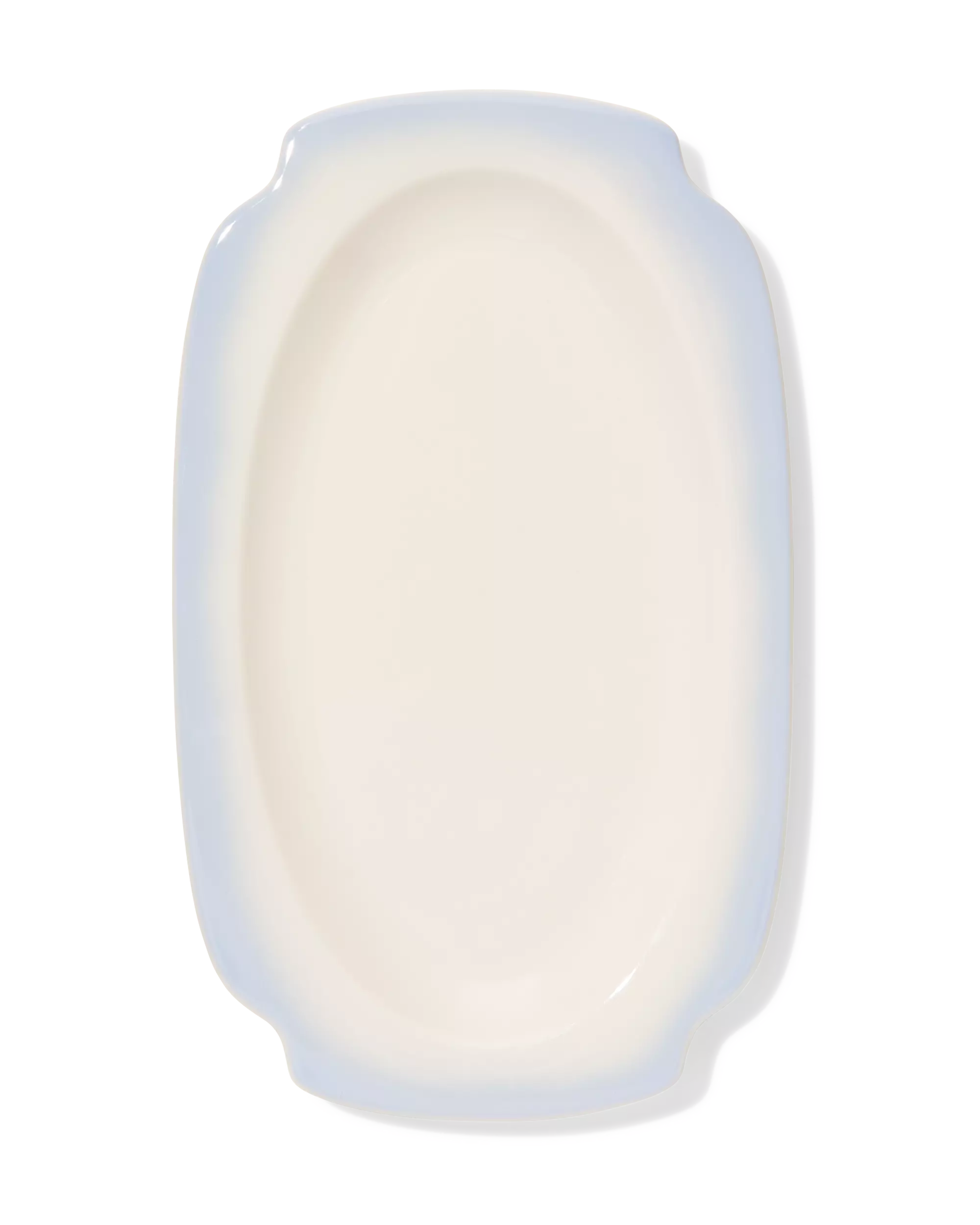 plat 38x23cm faïence dégradé de couleurs