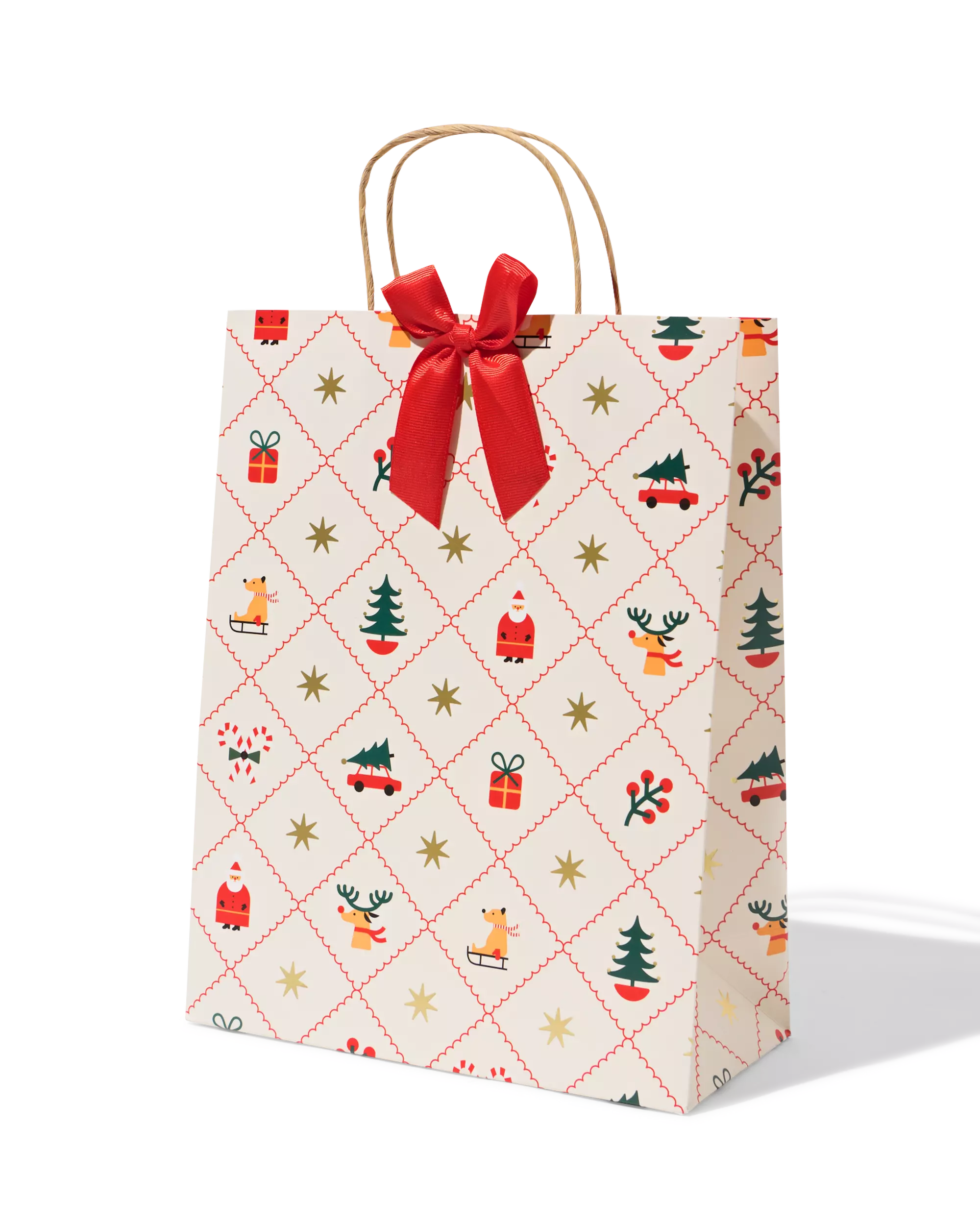 sac cadeau L 39 x 24 cm Noël