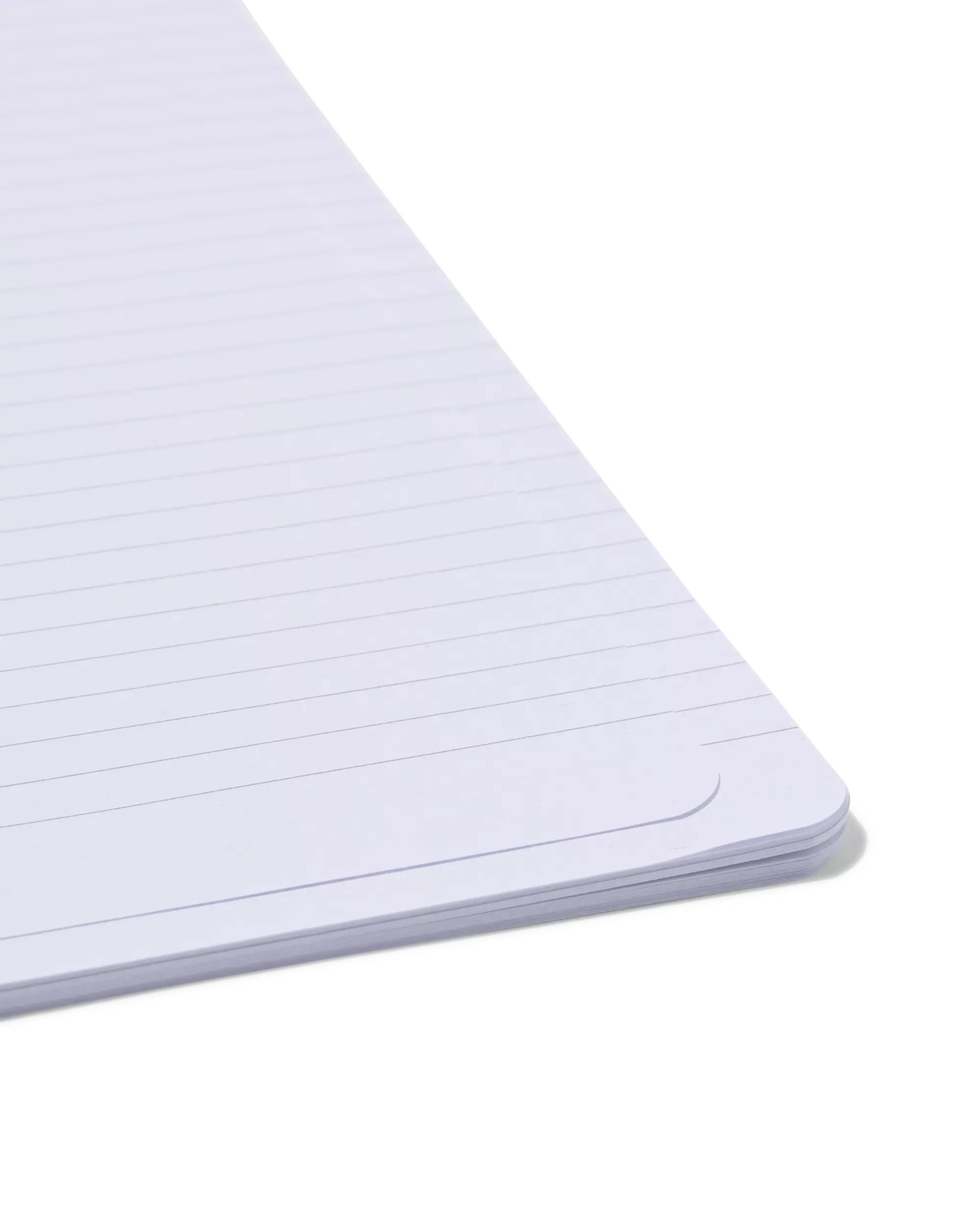 2 recharges feuilles lignées A5 pour carnet
