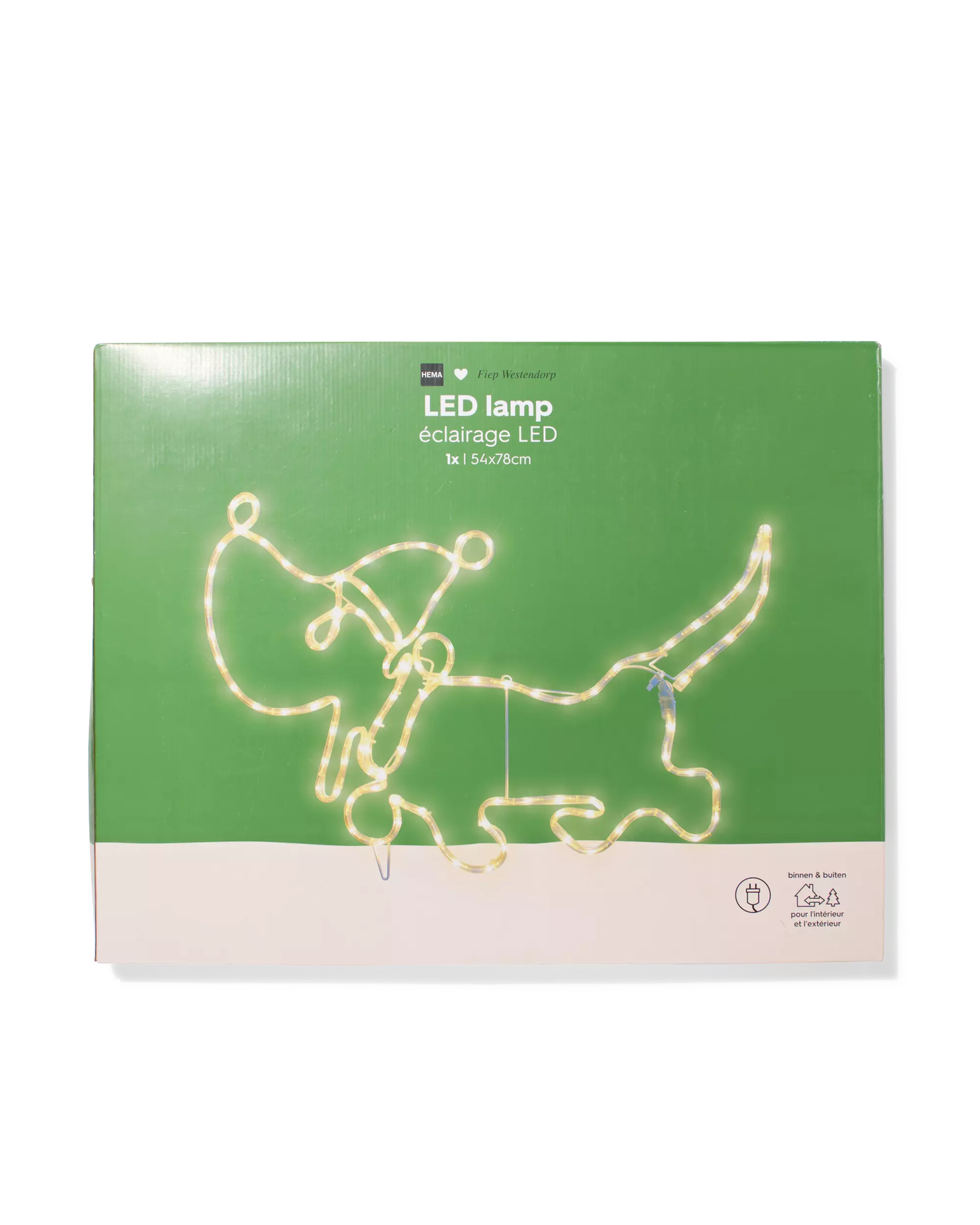 guirlande lumineuse LED Takkie 78 x 54 cm pour l'intérieur et l'extérieur