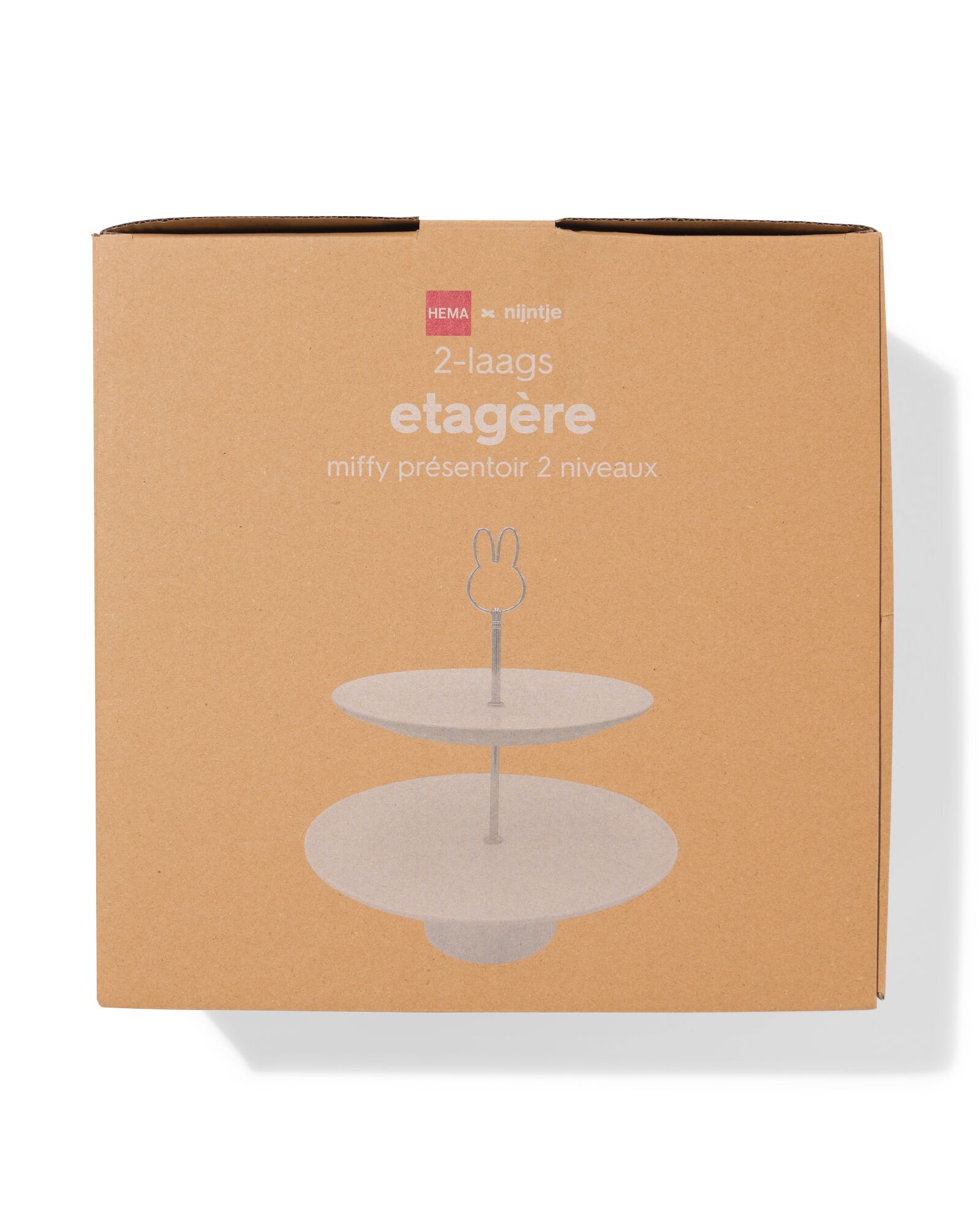 pr&eacute;sentoir &agrave; g&acirc;teaux &agrave; &eacute;tages miffy &Oslash;28,5 cm c&eacute;ramique - 60410290 - HEMA