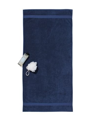 serviette de bain 70x140 qualit&eacute; &eacute;paisse bleu nuit bleu nuit serviette 70 x 140 - 5250392 - HEMA