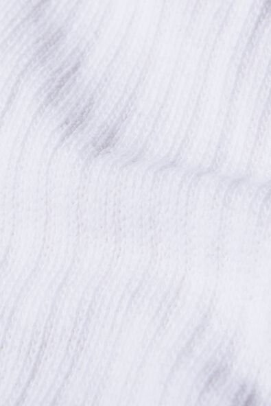 5 paires de chaussettes de sport homme blanc blanc - 4180020WHITE - HEMA
