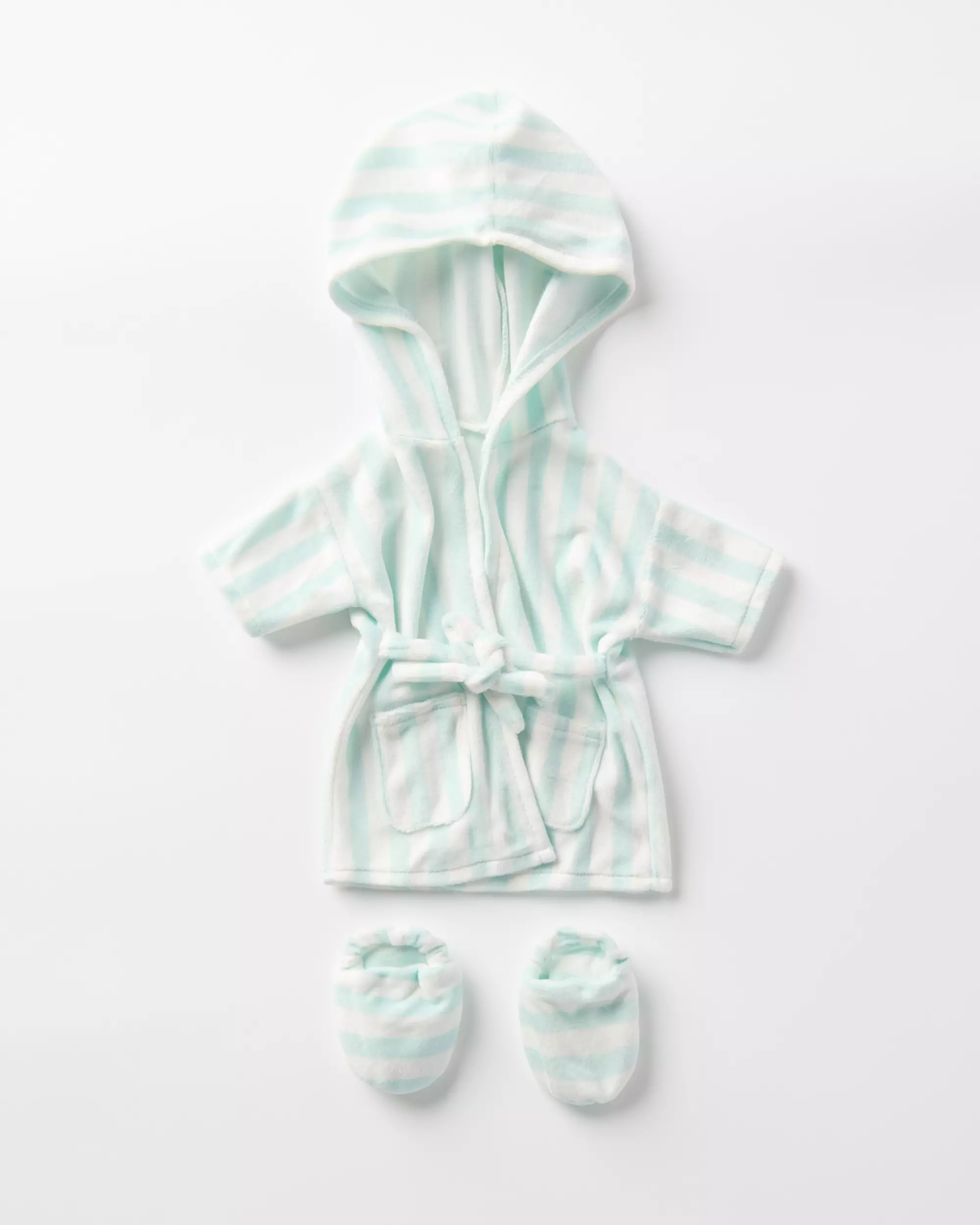 Outfit für Badepuppe Bademantel