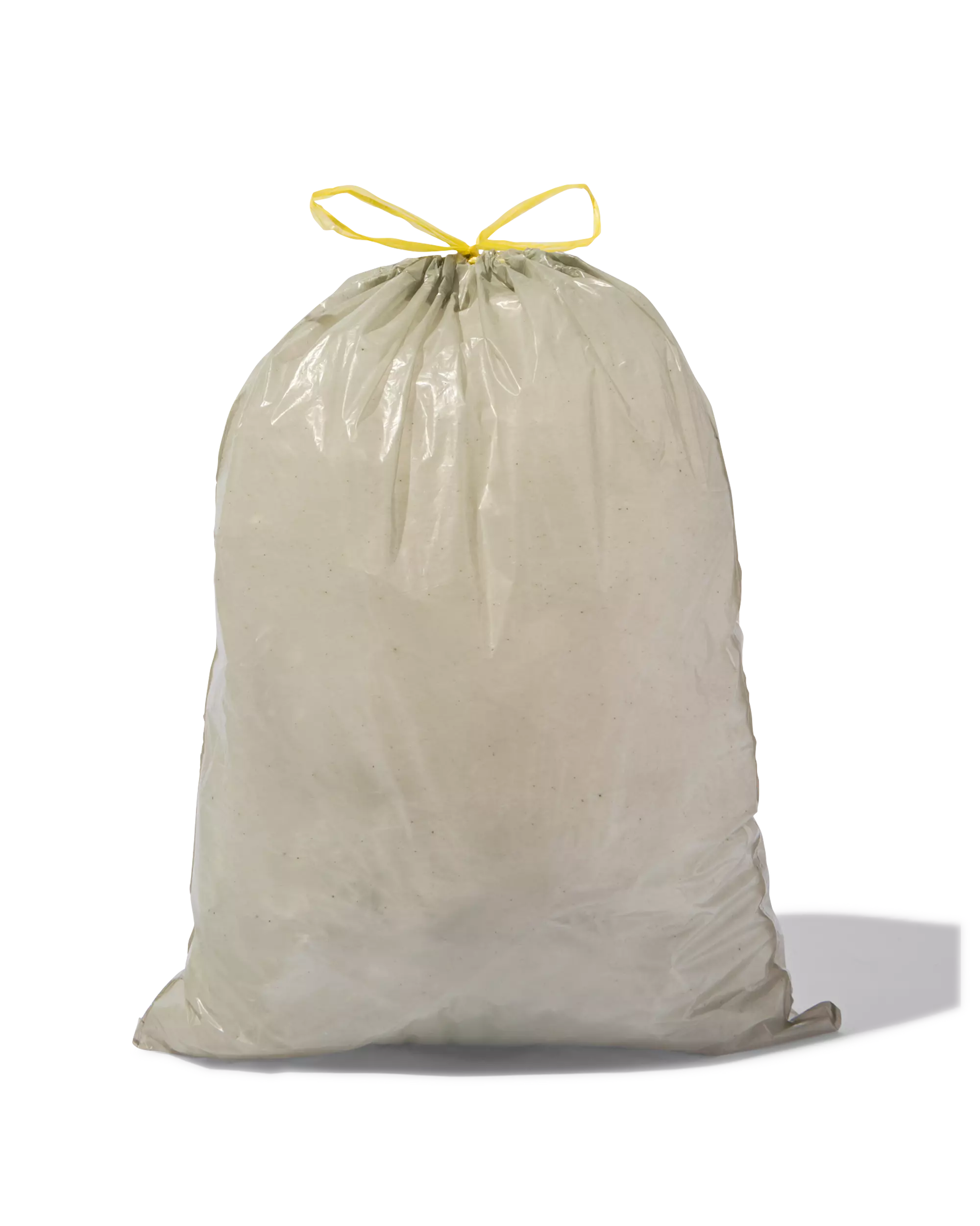 15er-Pack Haushaltsmüllsäcke mit Zugband, 60 Liter, recycelter Kunststoff