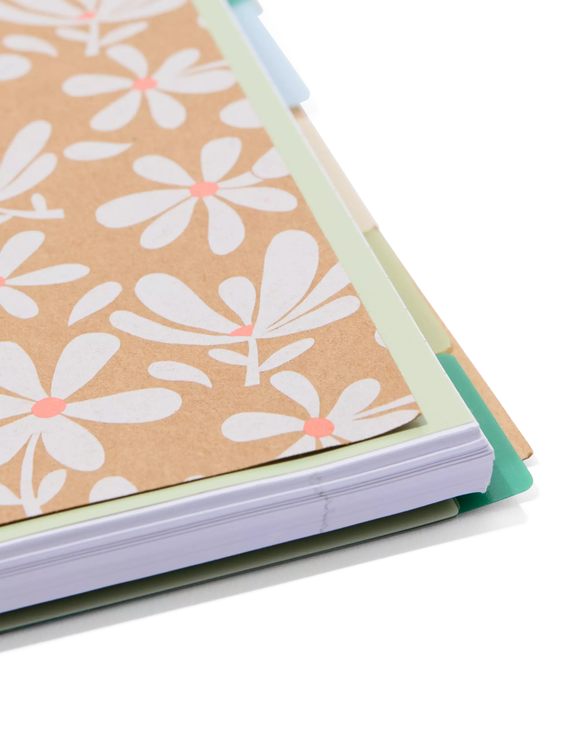 bloc-notes 10-en-1 A4 fleurs