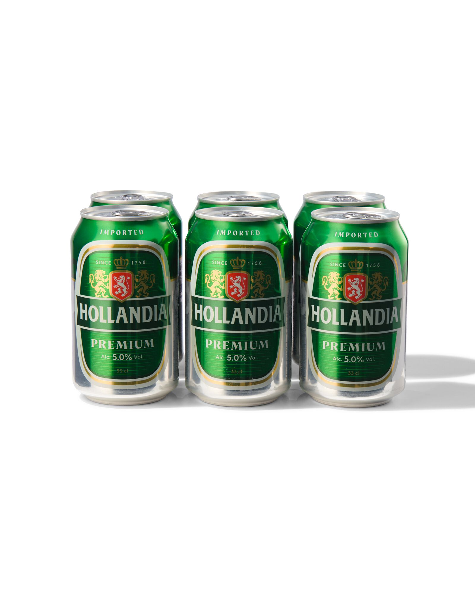 bi&egrave;re Hollandia 6x33cl - 17460009 - HEMA