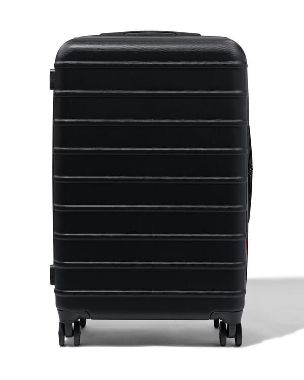 Koffer ABS 43x25x66 Schwarz mit TSA-Schloss - 18630025 - HEMA