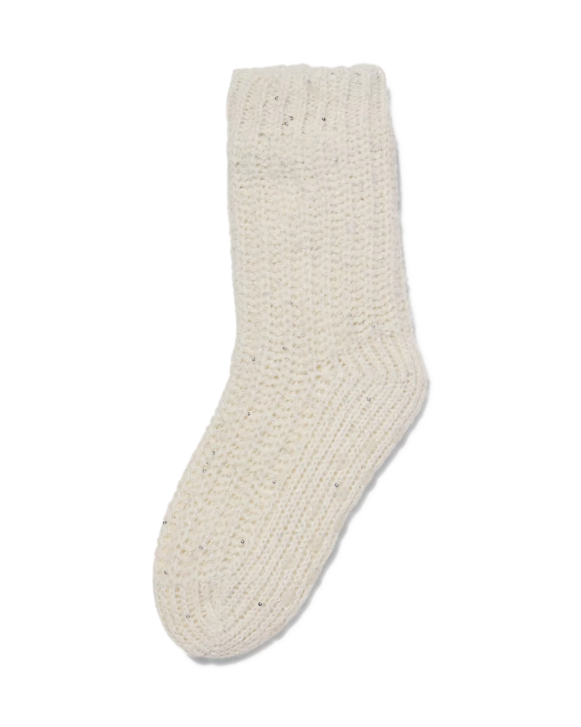 kindersokken fleece glitters - 1 paar