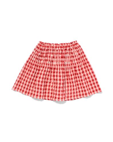 Kinderrock kariert rosa rosa - 30878104PINK - HEMA