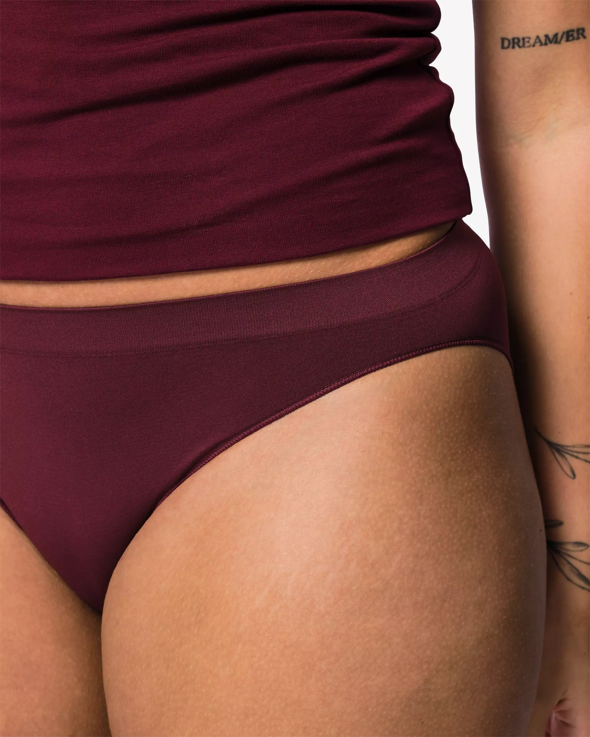 slip femme sans coutures microfibre