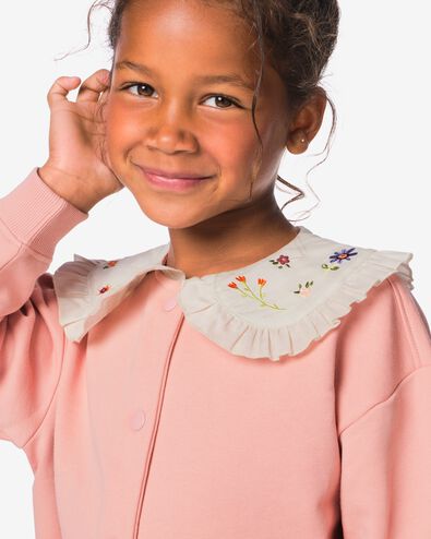 cardigan enfant fleurs rose rose - 30877603PINK - HEMA