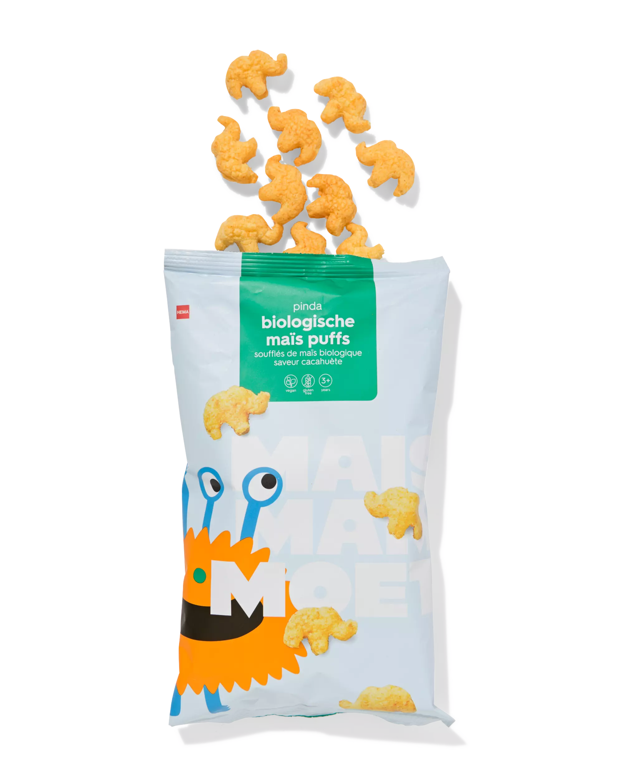 maïs soufflé bio cacahuète 30 g