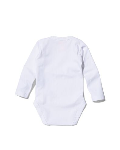 body &ndash; coton biologique stretch - 2 pi&egrave;ces blanc blanc - 33355110WHITE - HEMA