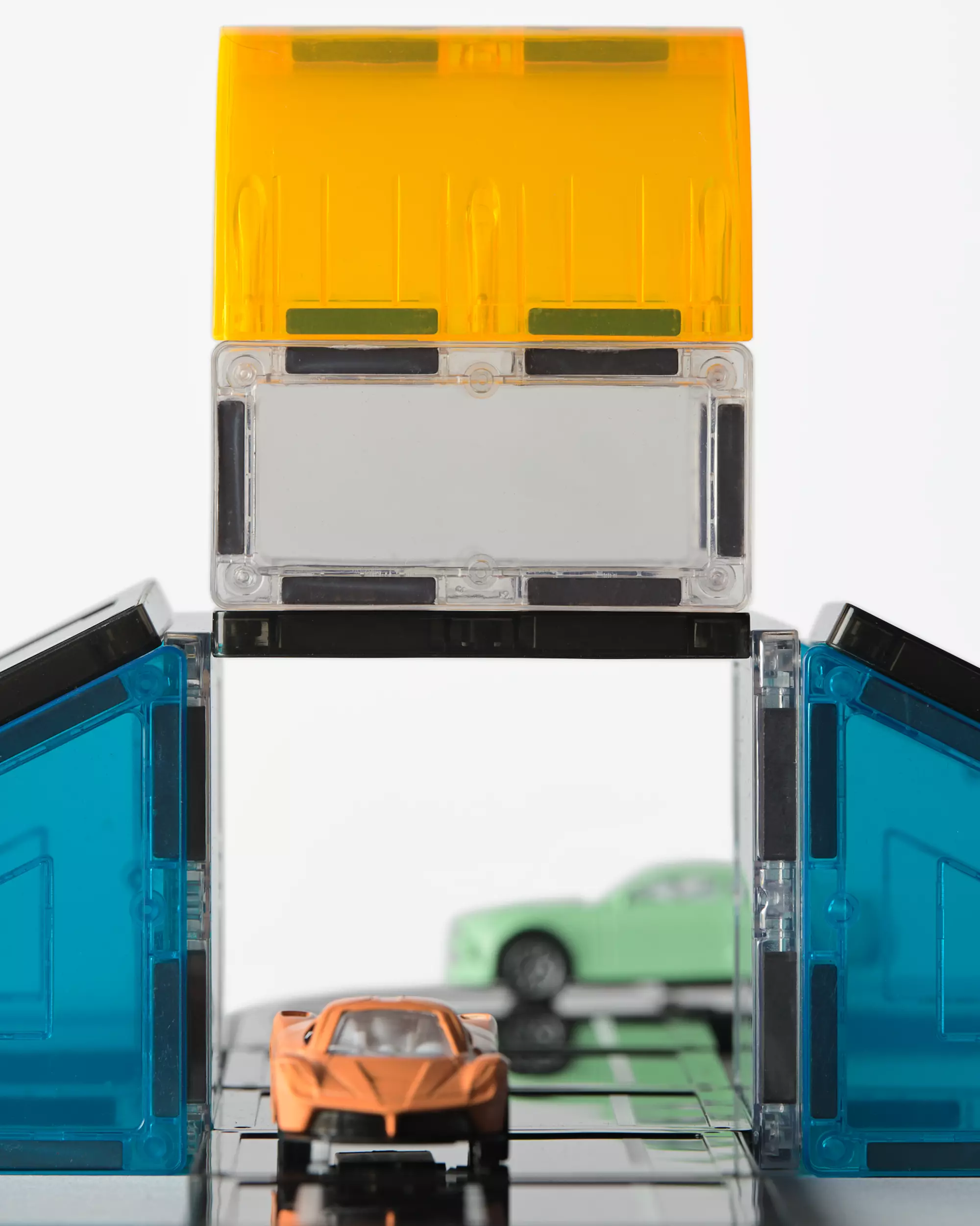 Magnetische Bauplatten Autobahn 