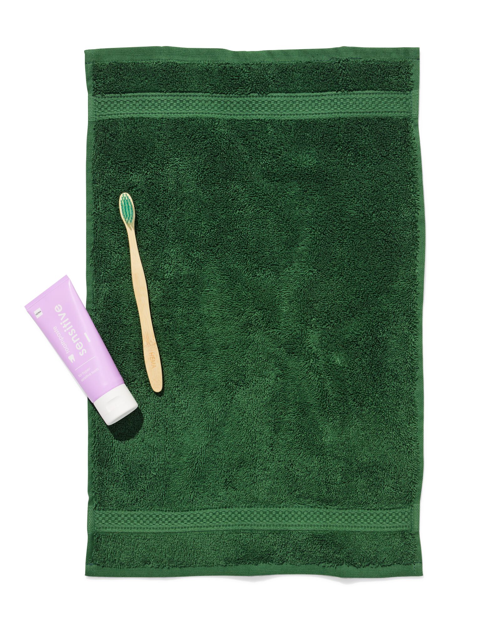 G&auml;stehandtuch, 33 x 50 cm schwere Qualit&auml;t, Waldgr&uuml;n waldgr&uuml;n G&auml;stehandtuch - 5200295 - HEMA