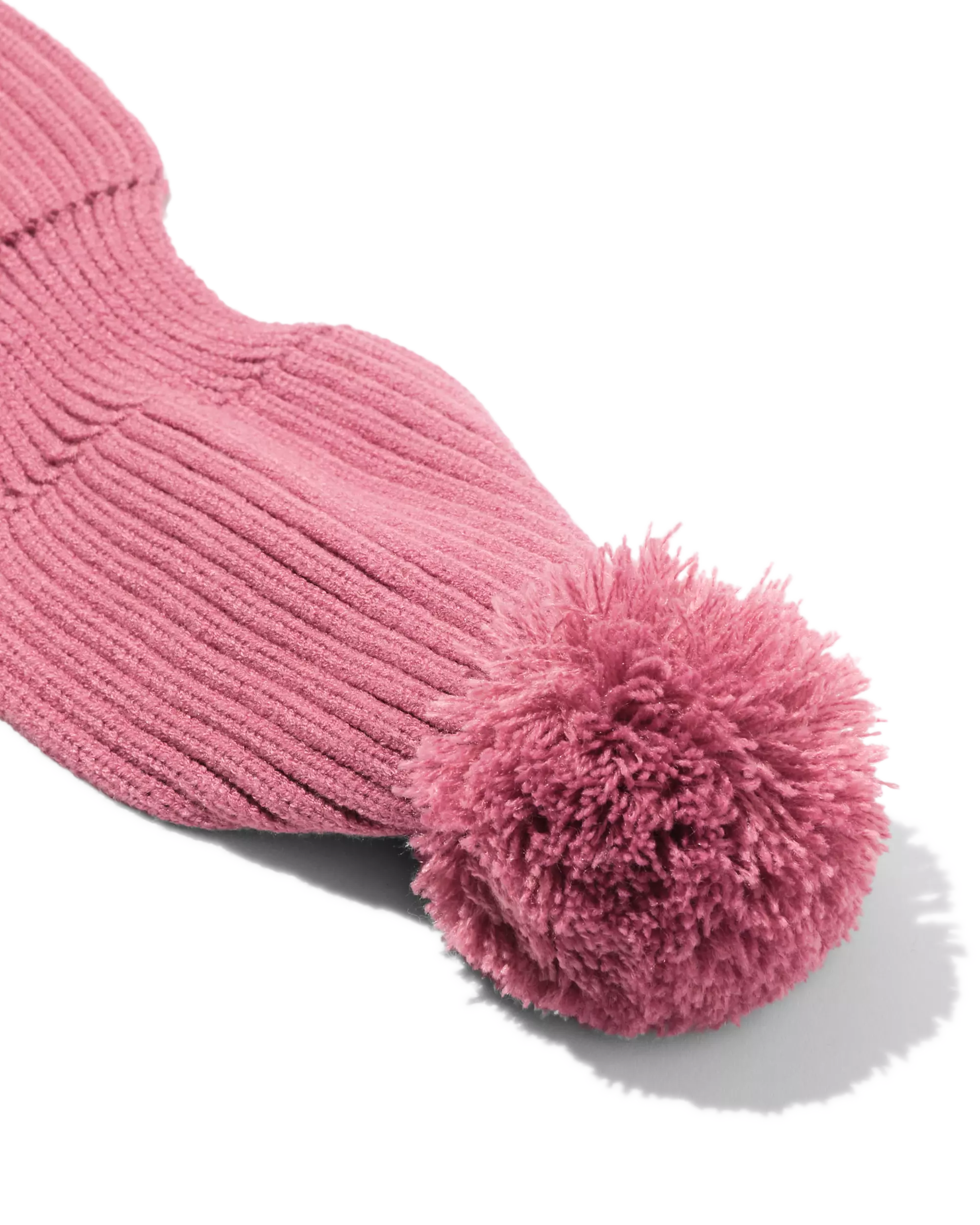 Bommel an rosa Brooklyn Babyschal