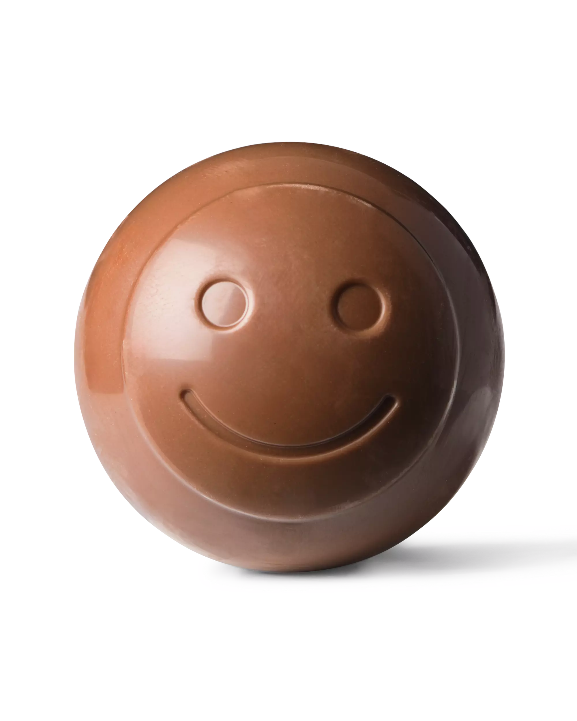 Schokobombe aus Milchschokolade mit Marshmallows, Gesicht, 45 g