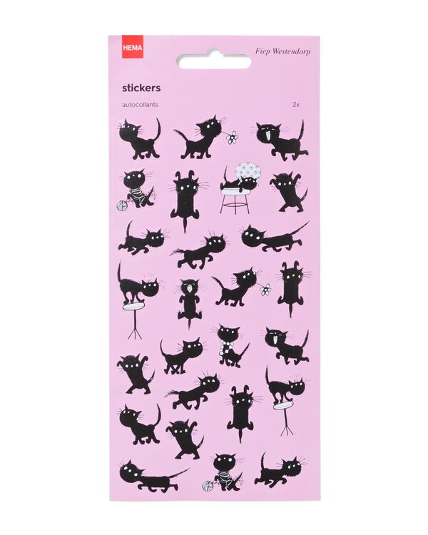 feuilles d'autocollants Siepie - lot de 2 - 15900558 - HEMA