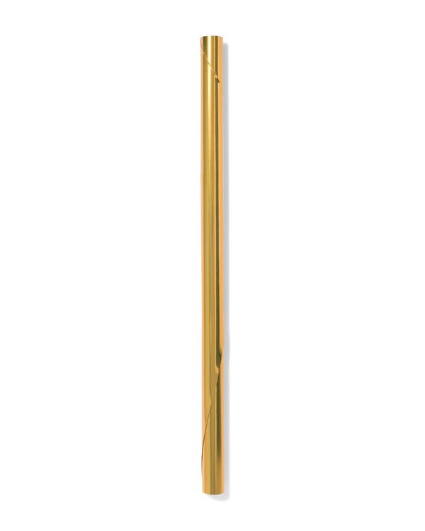 papier cadeau 200 x 70 cm dor&eacute; - 14701185 - HEMA