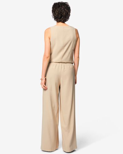 damesbroek Sarie wide fit beige beige - 36212710BEIGE - HEMA