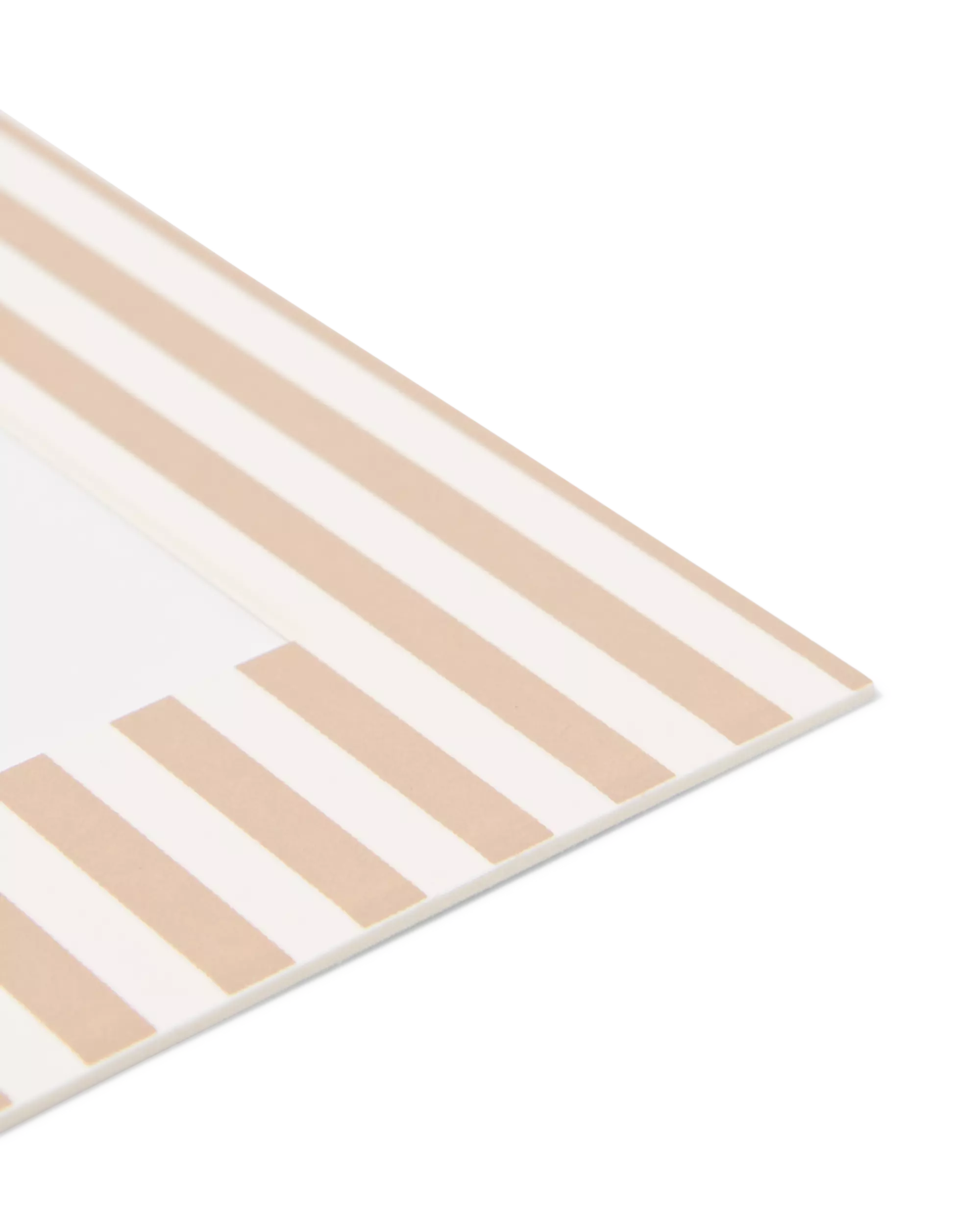 Passepartout, 15 × 20 cm, Papier, gestreift