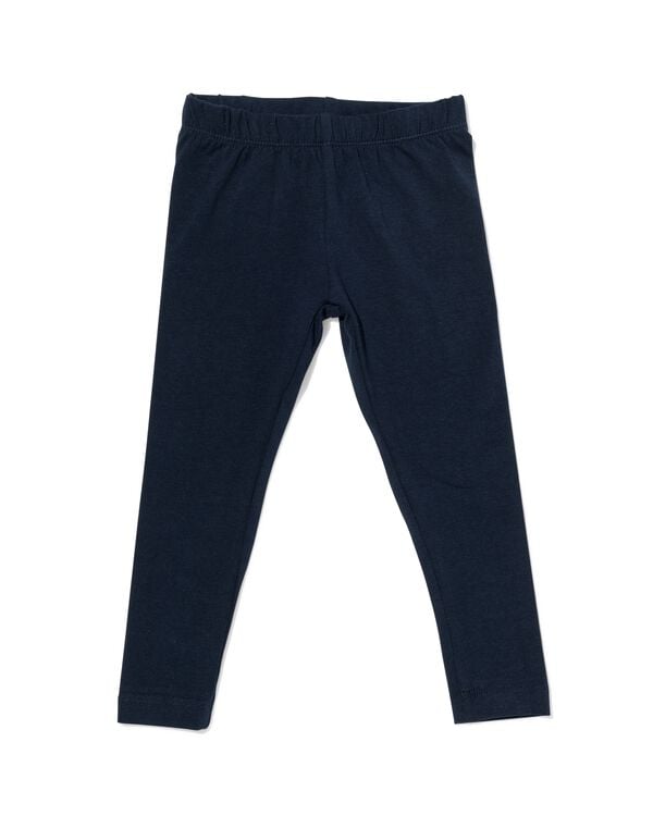 legging enfant bleu fonc&eacute; bleu fonc&eacute; - 30844004DARKBLUE - HEMA