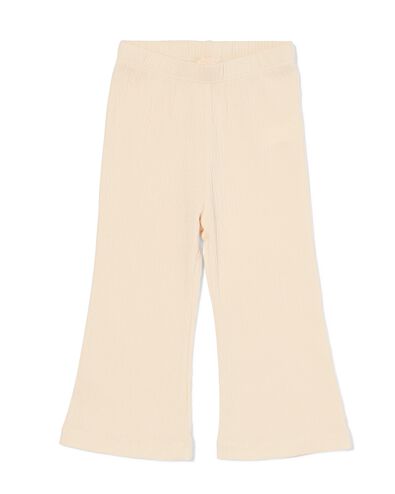 legging b&eacute;b&eacute; coupe &eacute;vas&eacute;e jersey &eacute;cru - 33007280ECRU - HEMA
