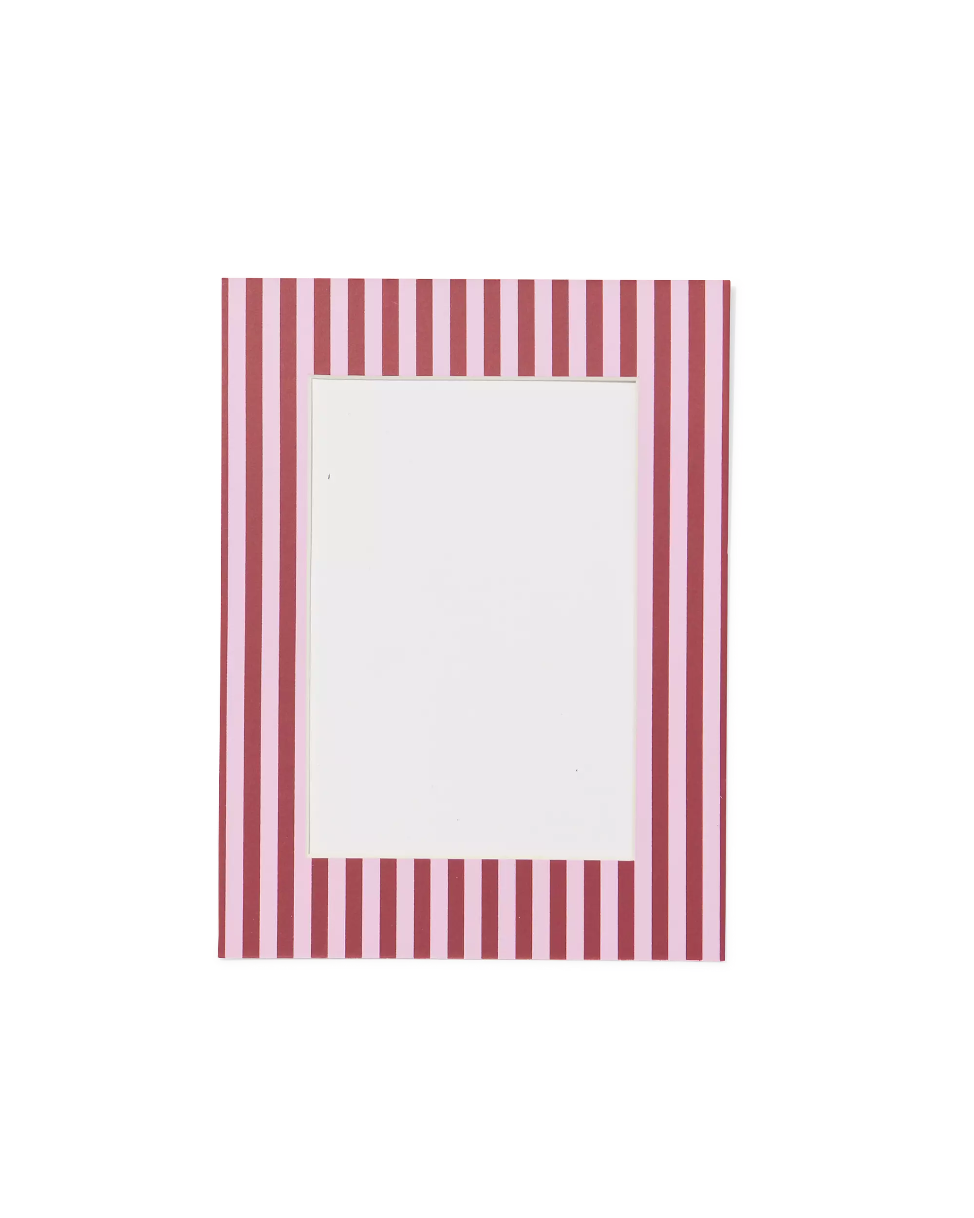 Passepartout, 15 × 20 cm, Papier, gestreift