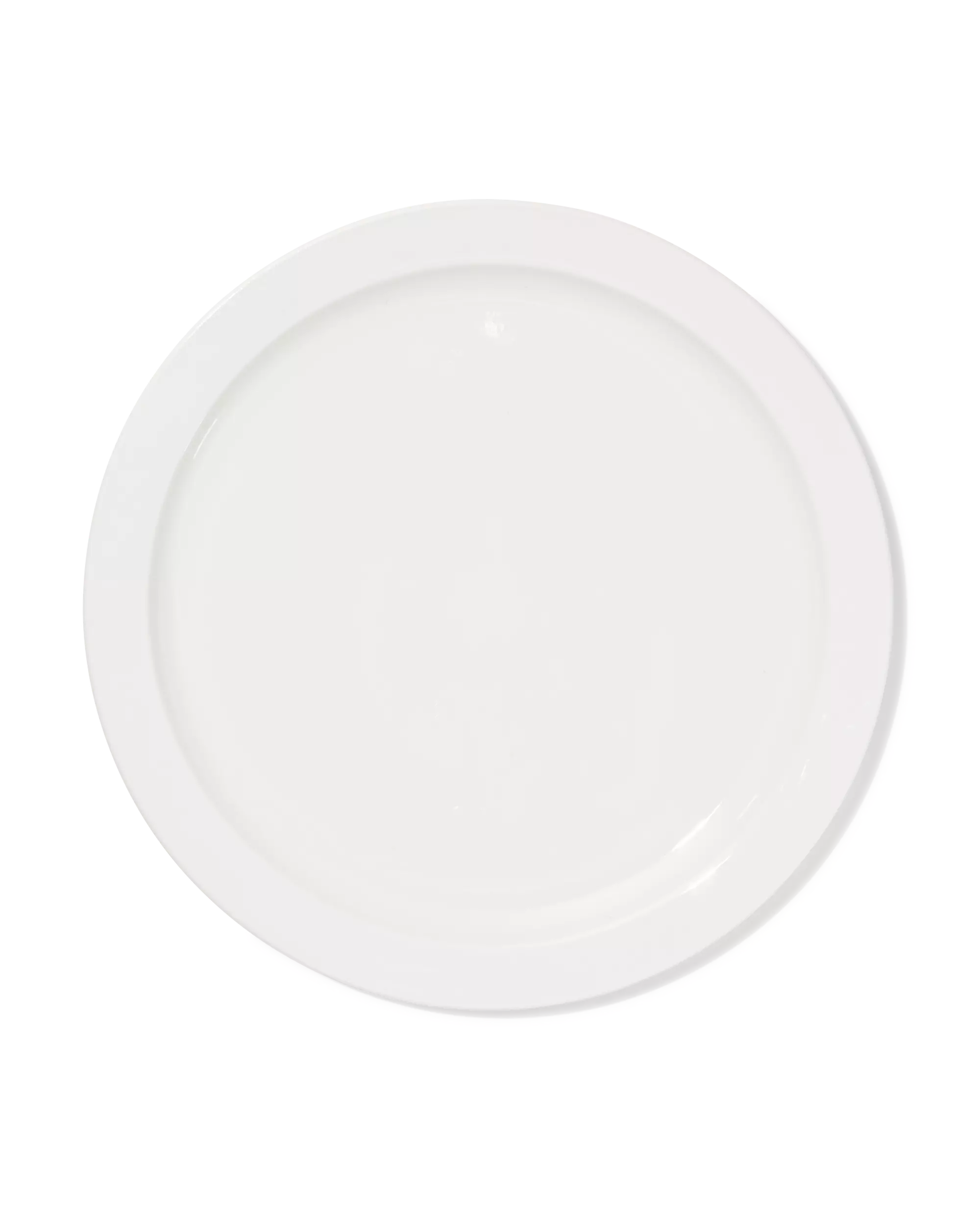 dinerbord Ø26cm Alledag porselein wit - 4 stuks