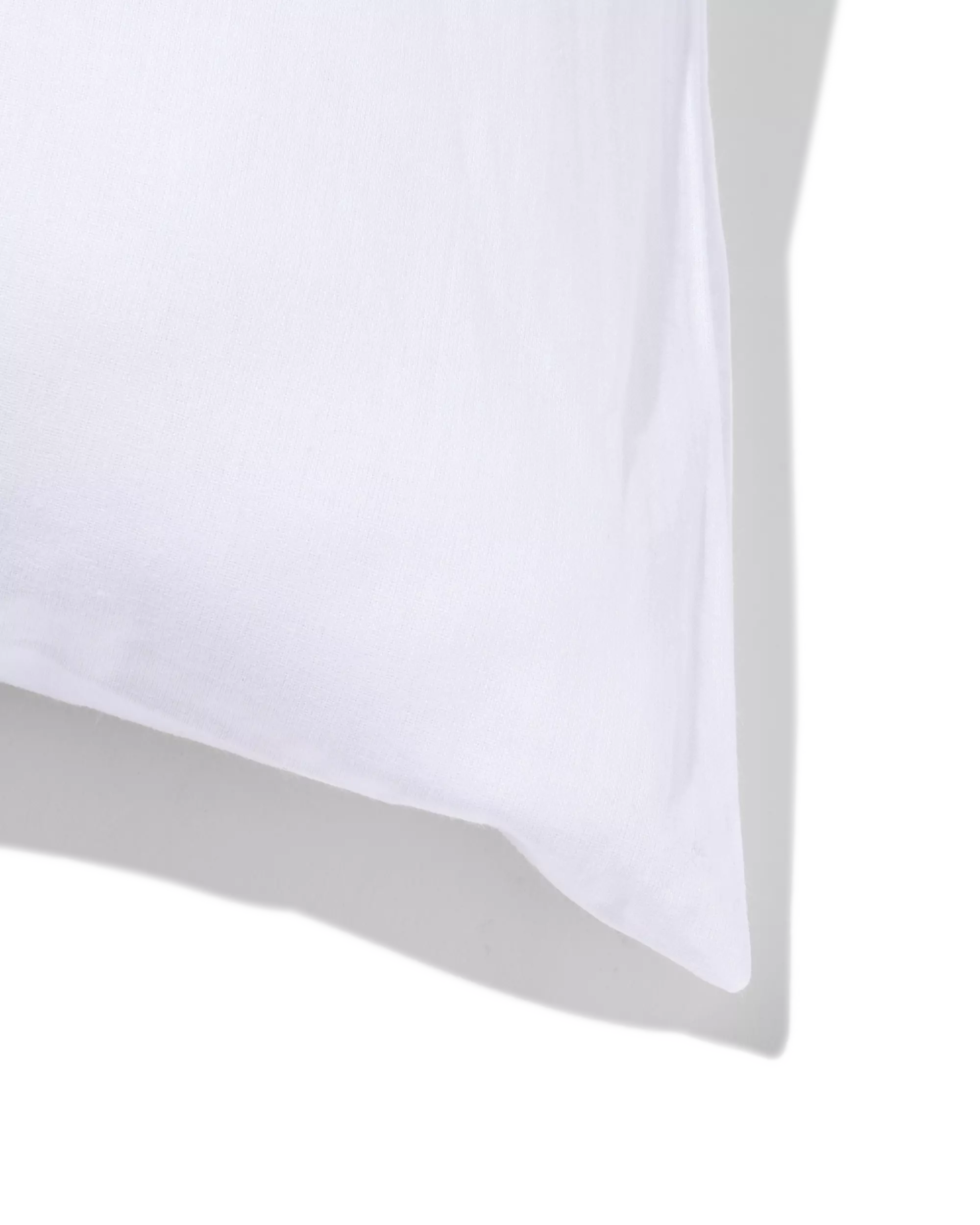taie d'oreiller 50x160cm coton doux blanc