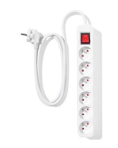 multiprise 6 prises - 81000039 - HEMA