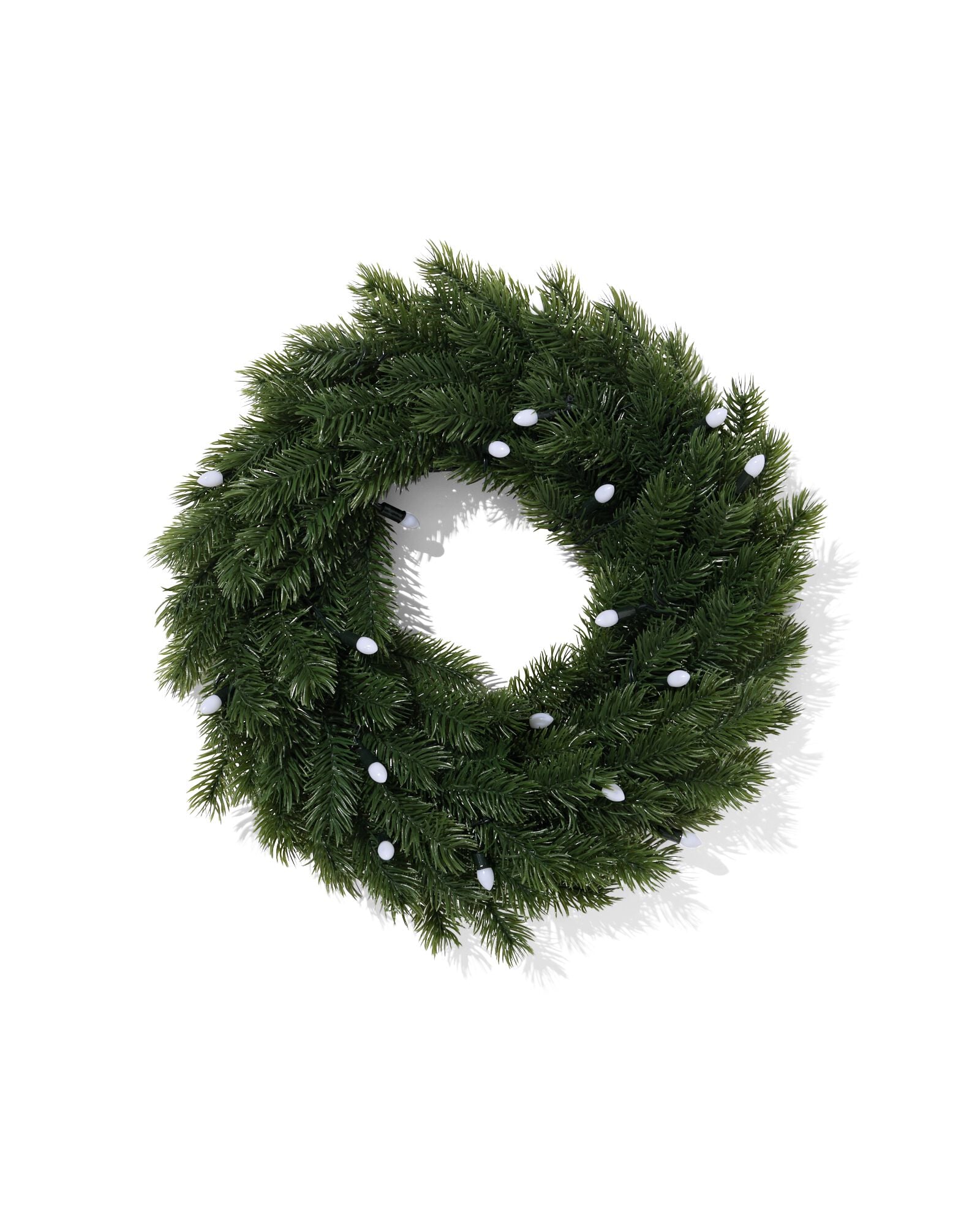 couronne no&euml;l ⌀40cm avec led - 25102012 - HEMA