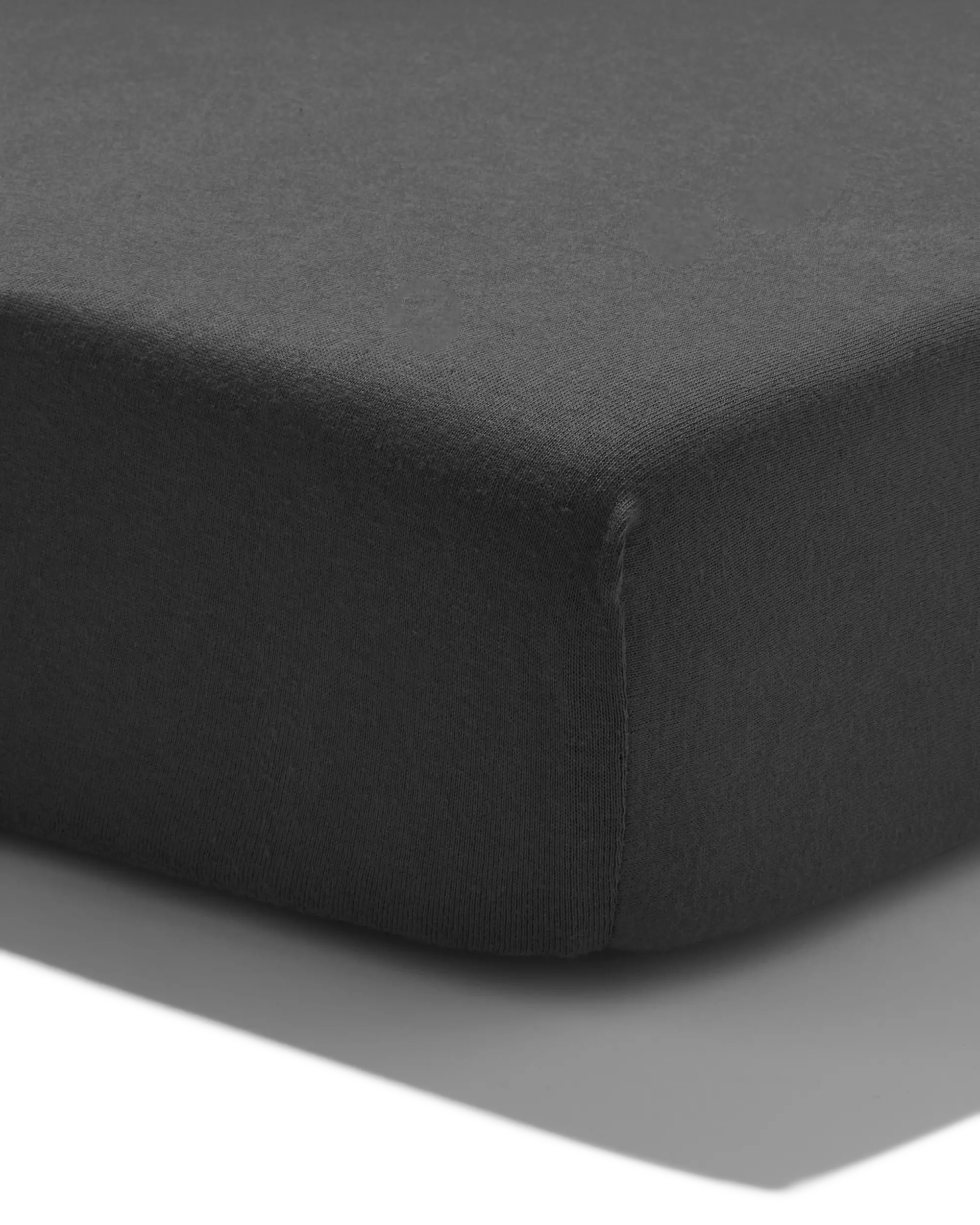 drap-housse surmatelas 90x200cm jersey gris foncé 