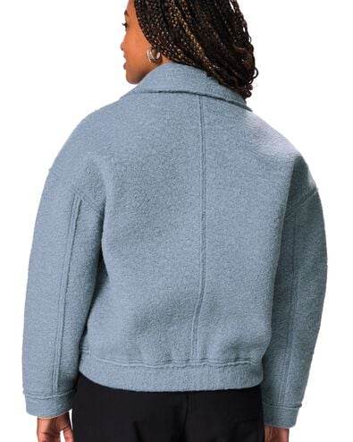 Damenjacke, Blouson mittelblau mittelblau - 36214220MIDBLUE - HEMA