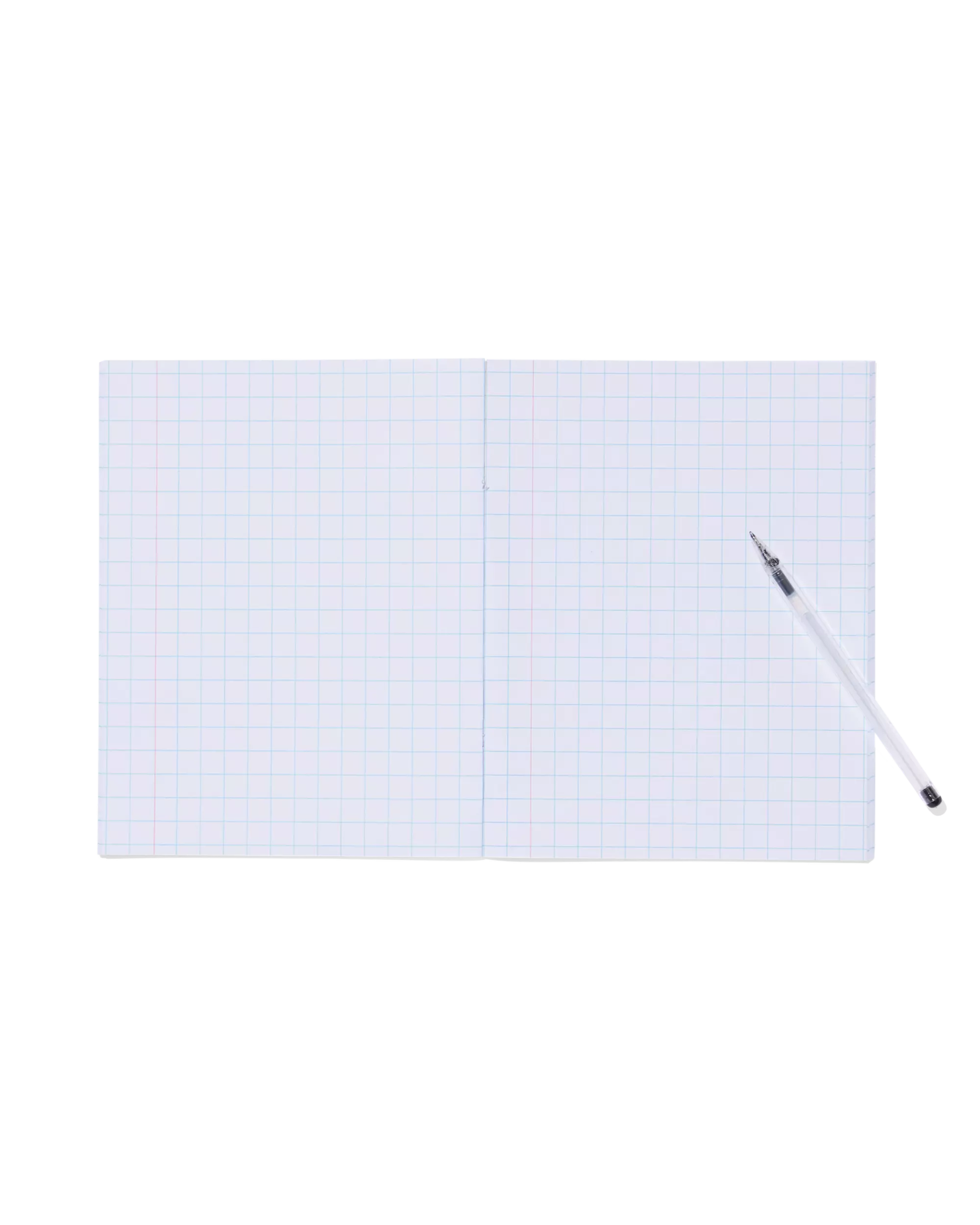 schriften blauw A5 geruit 10mm - 3 stuks