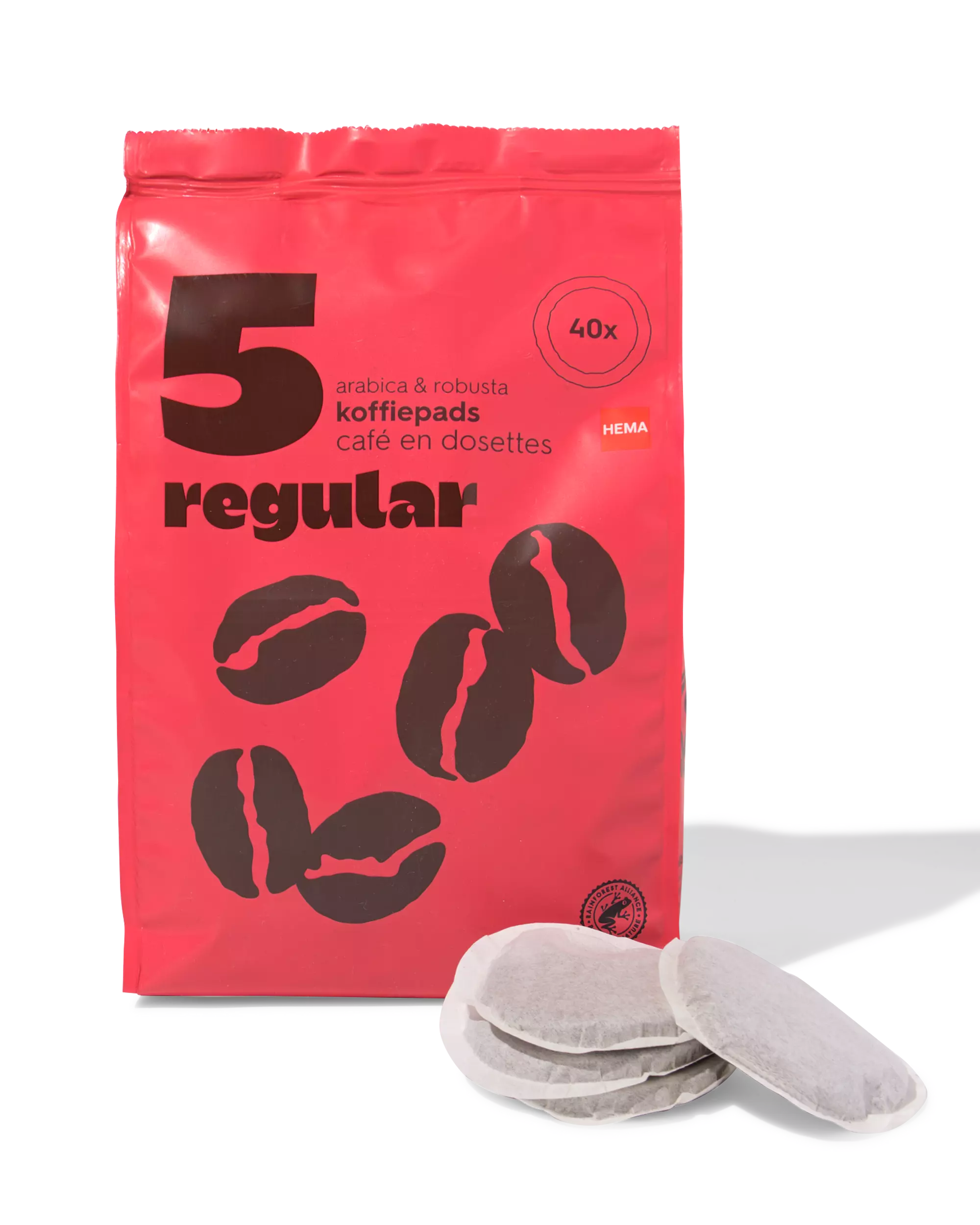 dosettes de café regular - lot de 40