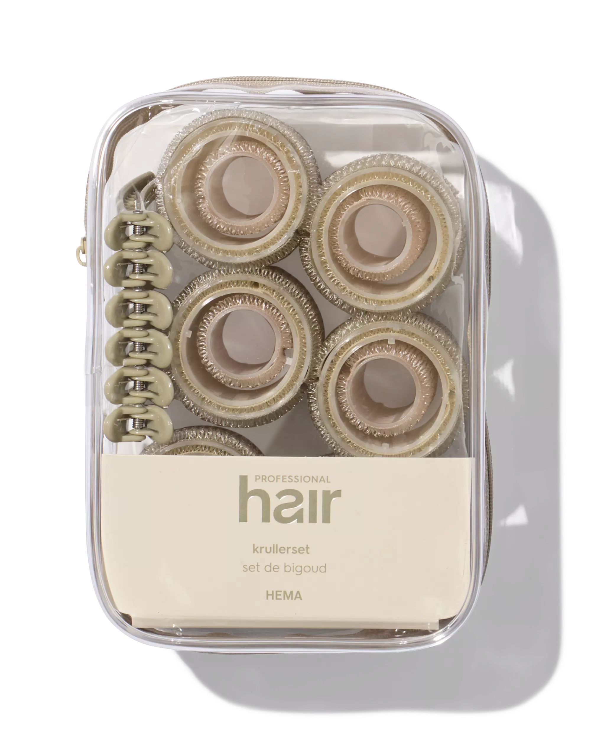 zelfhechtende krullers haarklemmen - 18 stuks