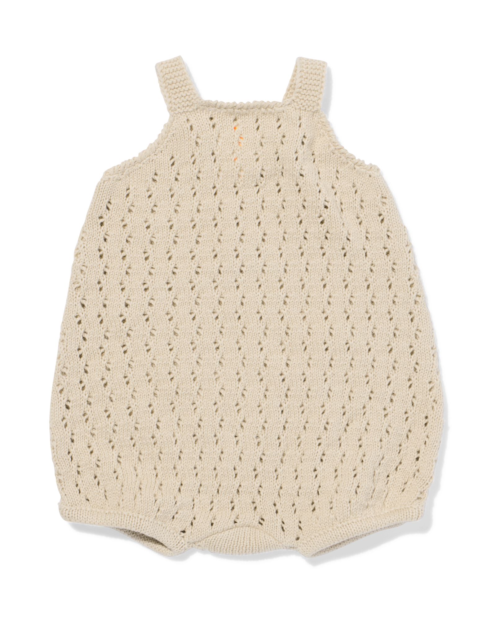 newborn jumpsuit gebreid zand - 33451120SAND - HEMA