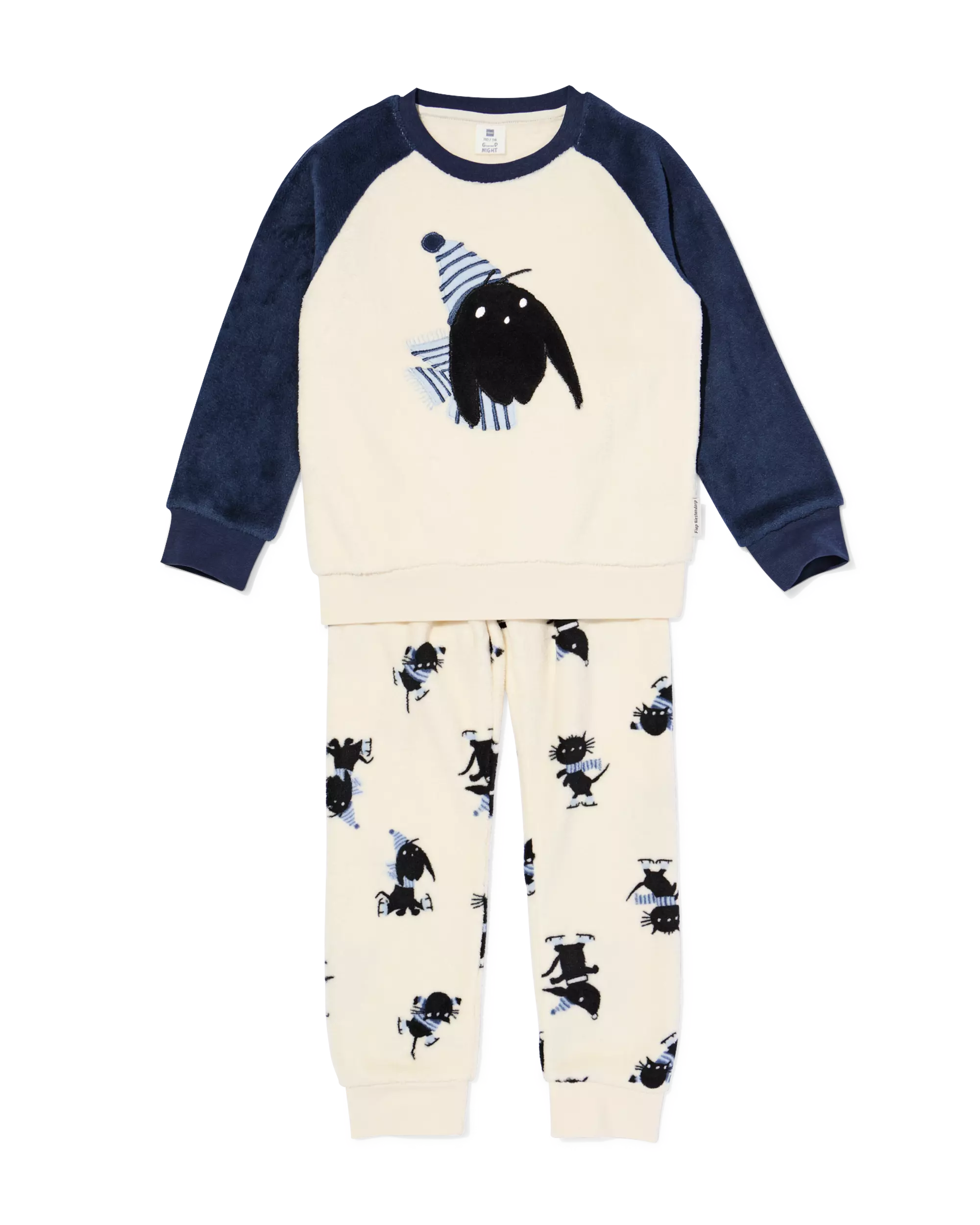 Takkie-Kinderpyjama, Fleece