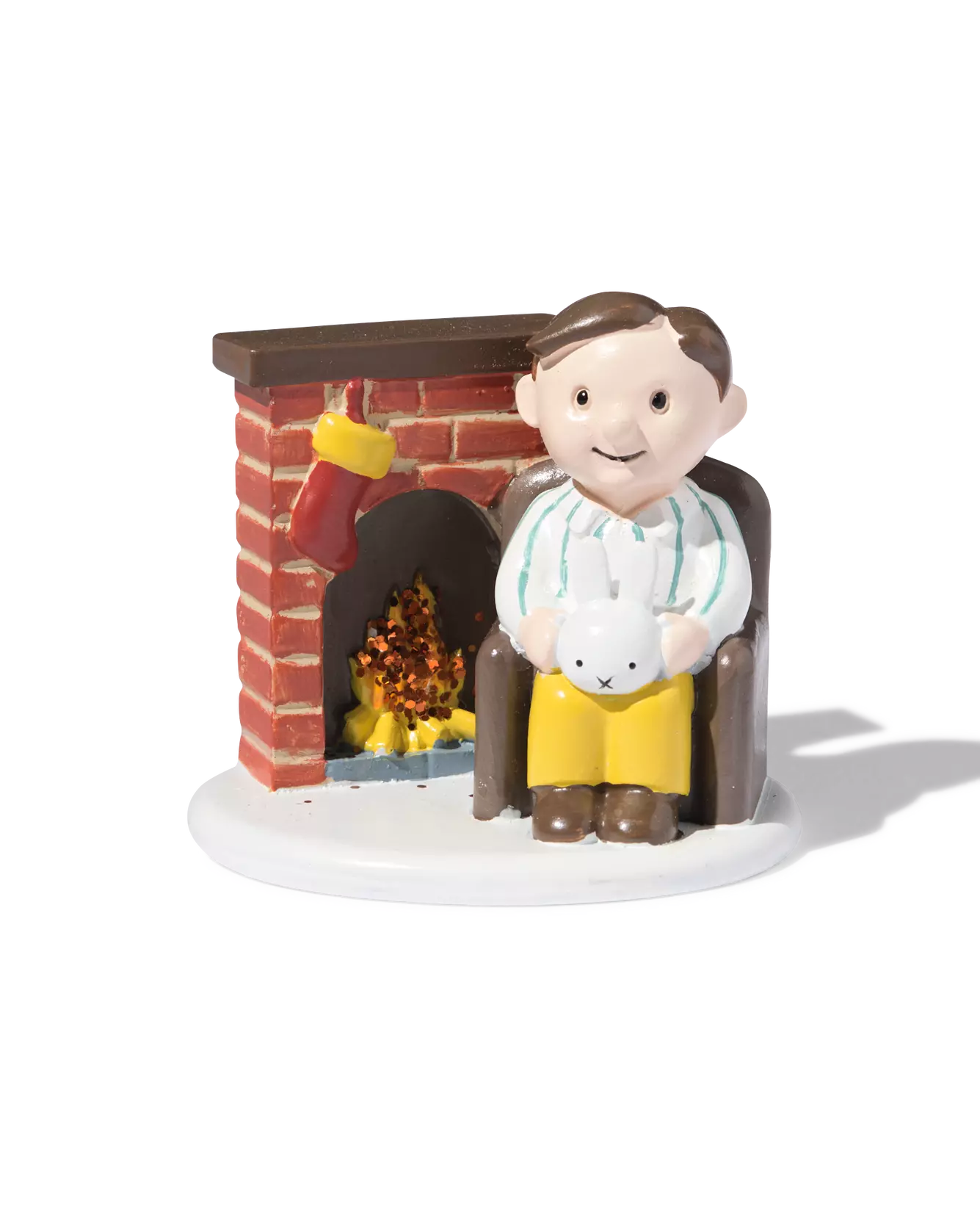 Frans van Finance cheminée pour village de Noël
